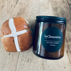 Hot Cross Bun Artisan Candle
